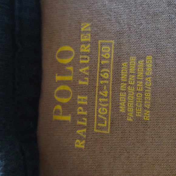 Polo Ralph Lauren Boys Long Sleeve Graphic T-Shirt Size L - Picture 6 of 6